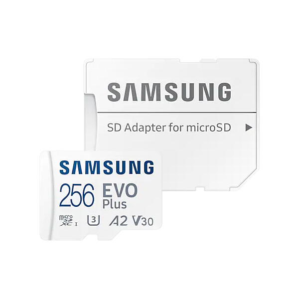 Levně Samsung micro SDXC 256GB Evo Plus + SD adaptér