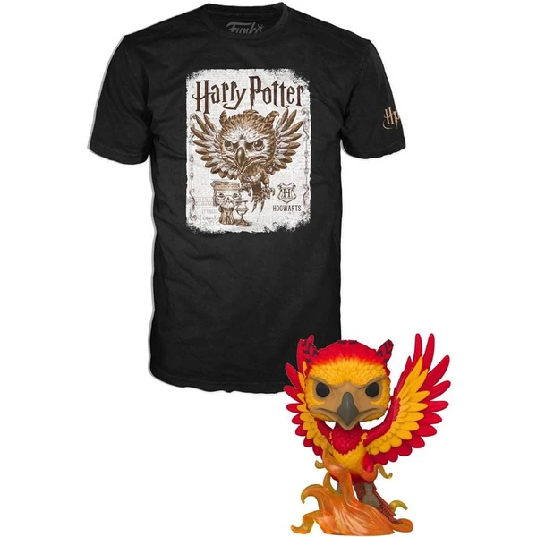 Funko POP! & Tee Box Harry Potter - Dumbledore Patronus M - Dárkové sety - Obrázek JMSG300401