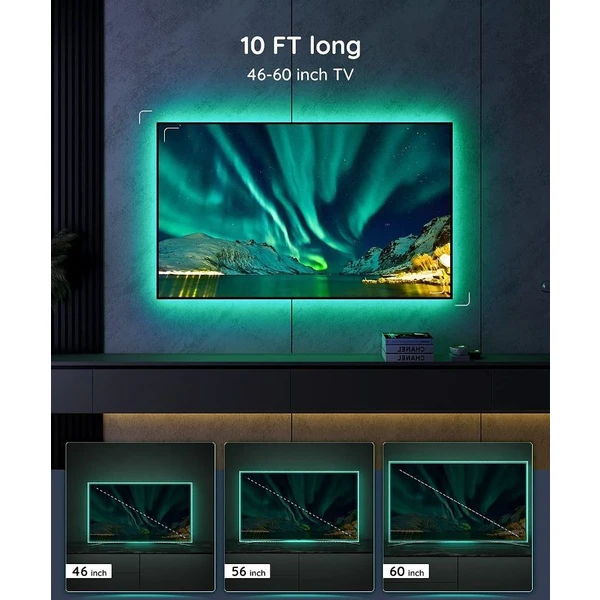 Govee TV 46-60" SMART LED podsvícení RGB - Chytrá osvětlení - Obrázek JPG4000J01