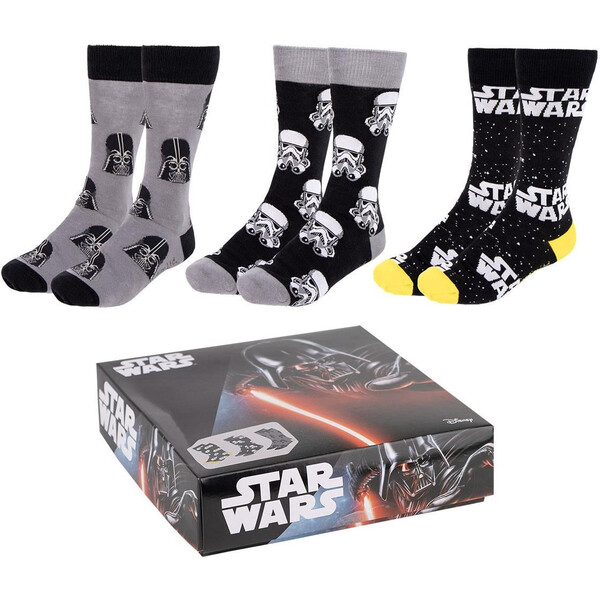 Levně Cerda ponožky - Star Wars 35/41 (3 páry)