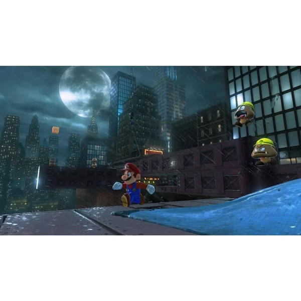 Nintendo Switch konzole červená - Super Mario Odyssey bundle - Konzole - Obrázek JWNM300401