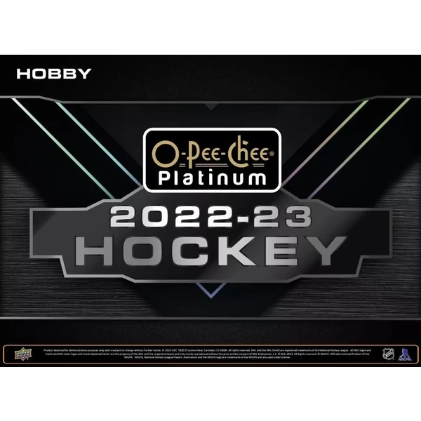 Hokejové karty Upper Deck O-Pee-Chee Platinum Hockey Hobby Box 2022-23 - Hokejové karty - Obrázek K172000K01