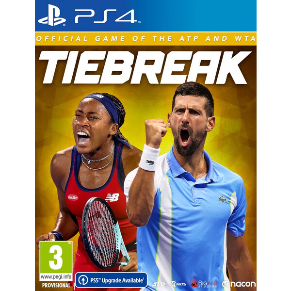 TIEBREAK: Official game of the ATP and WTA (PS4)