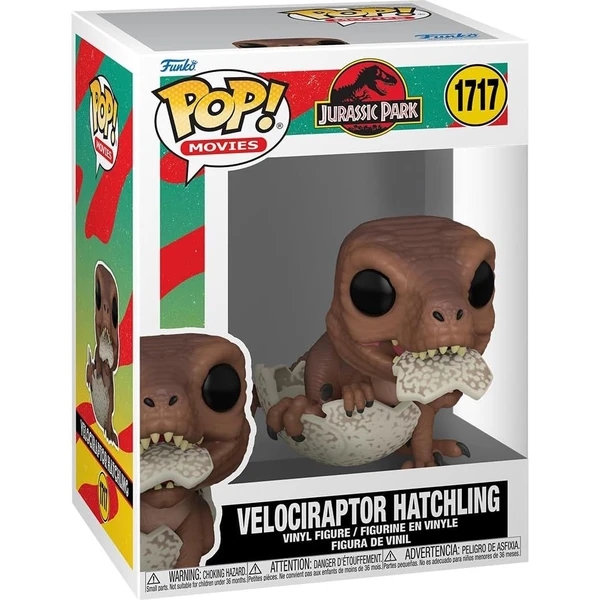 Funko POP! #1717 Movies: Jurassic Park - Velociraptor Hatchling - Funko POP! - Obrázek K3DE000L01