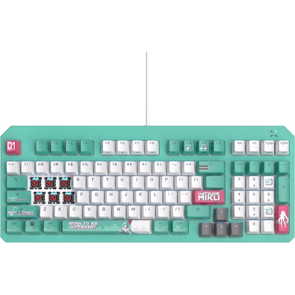 ASUS TUF Gaming K3 Gen II Hatsune Miku Edice US klávesnice - Klávesnice - Obrázek K3PF000J01