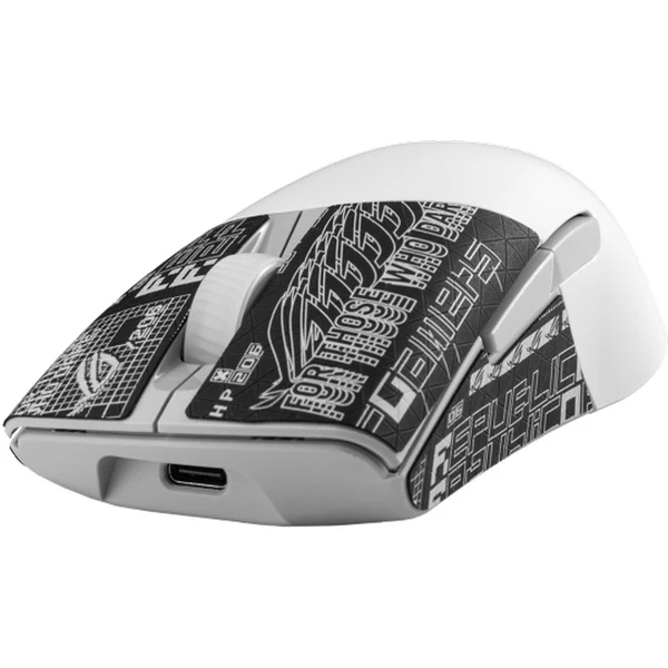ASUS ROG KERIS Wireless Aimpoint herní myš bílá - Myši - Obrázek K477000701