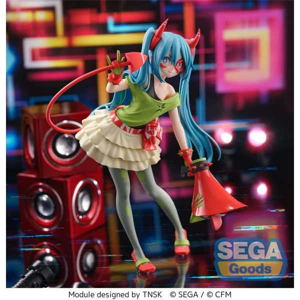 Figurka Sega Hatsune Miku Series FIGURIZMa Project DIVA- X Hatsune Miku - DE:MONSTAR T.R. 22 cm - Figurky - Obrázek K4ME000L01