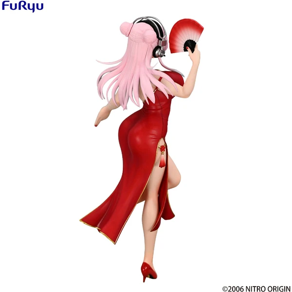 Soška Furyu Super Sonico: Trio-Try-iT - Super Sonico (China Dress) 21 cm - Sochy a sošky - Obrázek K56D000P01