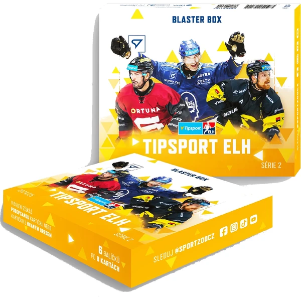Hokejové karty SportZoo Tipsport ELH 2024/2025 2. série Blaster box - Hokejové karty - Obrázek K5QD000J01