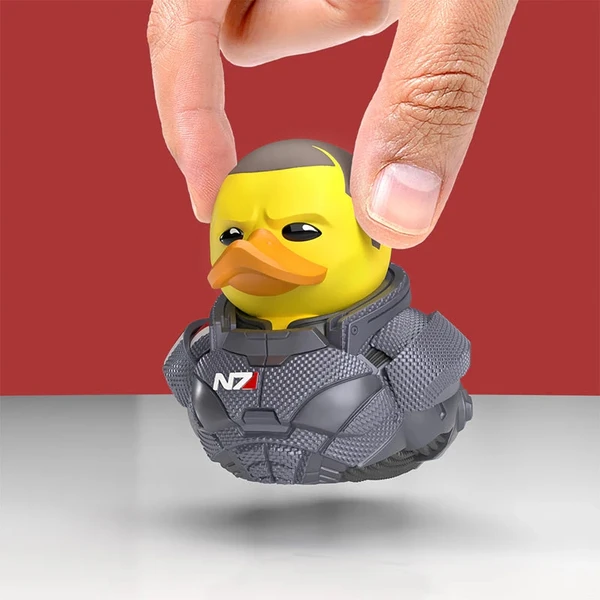 Tubbz kachnička Mass Effect - Commander Shepard (Muž) 6 cm (Mini edice) - Figurky - Obrázek K83F000J01