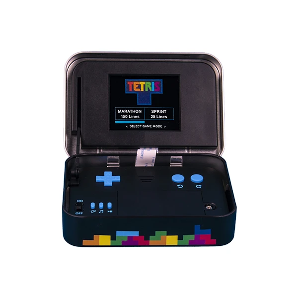 Tetris hra v plechové krabičce - Konzole - Obrázek KM45700301
