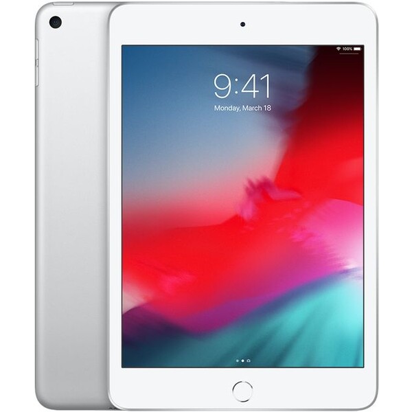 Levně Apple iPad mini 64GB Wi-Fi + Cellular stříbrný (2019)