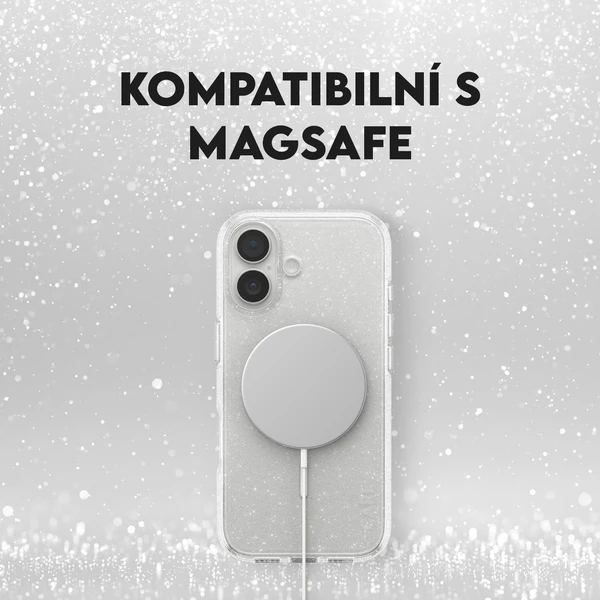 PanzerGlass® CARE Star Lit kryt s MagSafe Apple iPhone 17 třpytivý/bílý - Pouzdra - Obrázek KQDH000K01