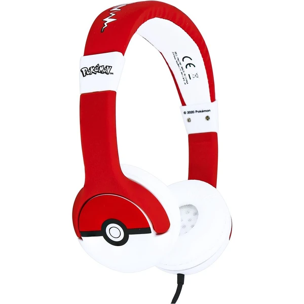 OTL dětská náhlavní sluchátka s motivem Pokémon červené - Sluchátka - Obrázek KQHB300401