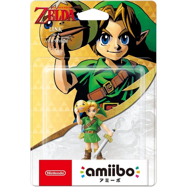 Levně Figurka amiibo Zelda - Link (Majora's Mask)