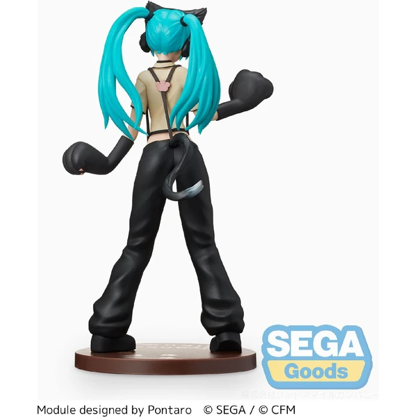 Figurka Sega Goods Hatsune Miku Project DIVA - Arcade Future Tone SPM Hatsune Miku (Kitty Cat) 23 cm - Figurky - Obrázek KY6E000K01