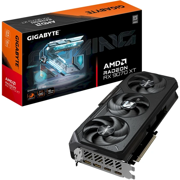 GIGABYTE Radeon RX 9070 XT GAMING OC 16G - Grafické karty - Obrázek L0LE000L01
