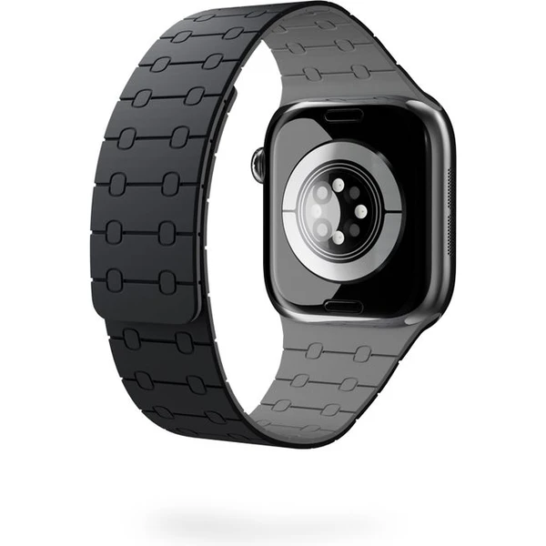 Epico Magnetic+ silikonový řemínek pro Apple Watch 49/46/45/44/42mm černý - Řemínky - Obrázek L0SJ000K01