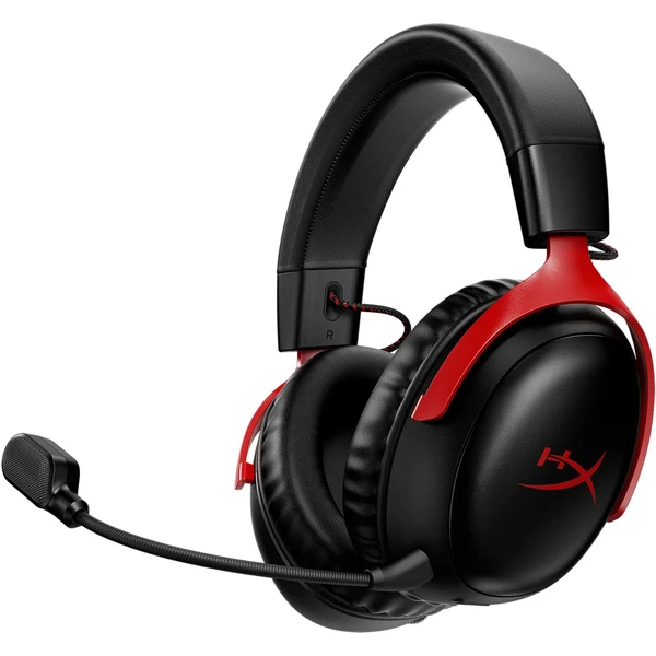 HyperX Cloud III bezdrátový herní headset červený - Sluchátka - Hlavní obrázek