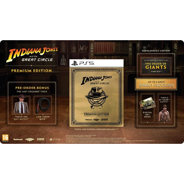 Indiana Jones and The Great Circle Premium Edition (PS5) - Hry pro PS5 - Obrázek L2SD000O01