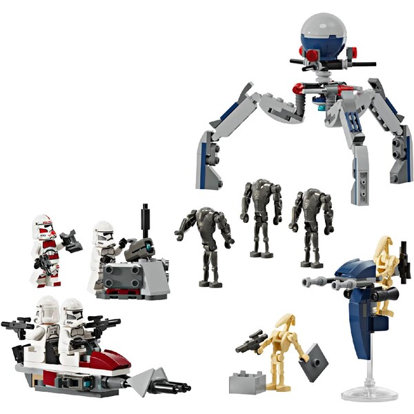 LEGO®Star Wars™ 75372 Bitevní balíček klonového vojáka a Bojového droida