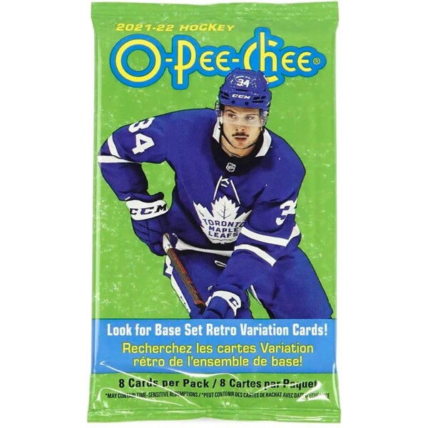 Levně Hokejové karty Upper Deck - 21-22 O-Pee-Chee Hockey Gravity Balíček