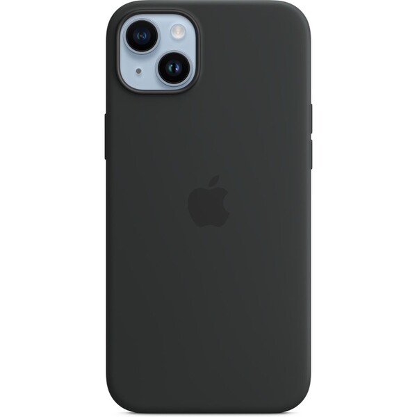 Levně Apple silikonový kryt s MagSafe na iPhone 14 Plus temně inkoustový