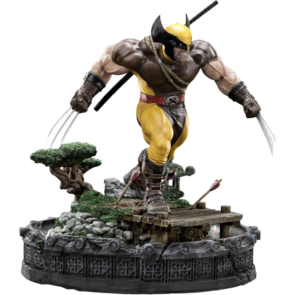 Soška Iron Studios Art Scale 1/10 Deluxe Marvel: X-Men Wolverine Unleashed 20,5 cm - Sochy a sošky - Hlavní obrázek