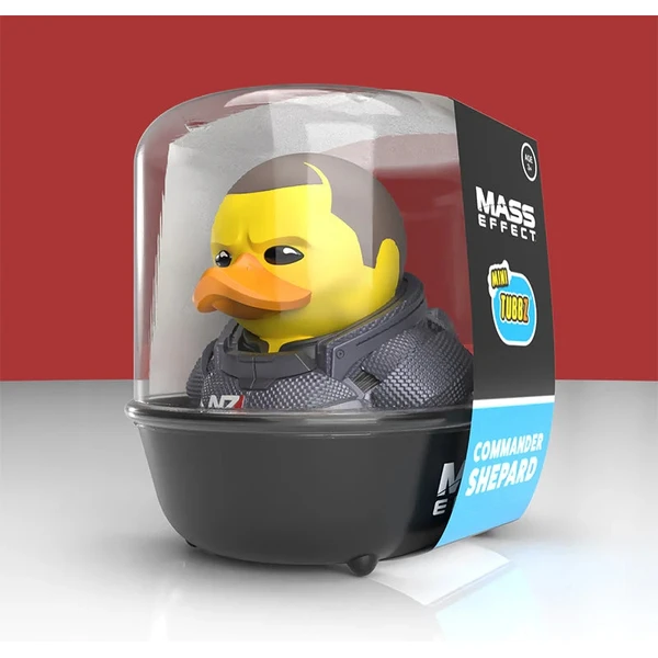 Tubbz kachnička Mass Effect - Commander Shepard (Muž) 6 cm (Mini edice) - Figurky - Obrázek L83F000J01