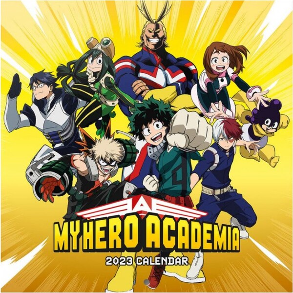 Kalendář My Hero Academia 2023