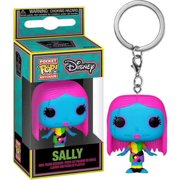 Funko POP! Keychain: TNBC BLKLT- Sally