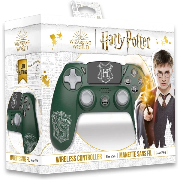 Freaks and Geeks herní ovladač s motivem Harry Potter – Slytherin (PS4) - Herní ovladače - Obrázek LI92G00101
