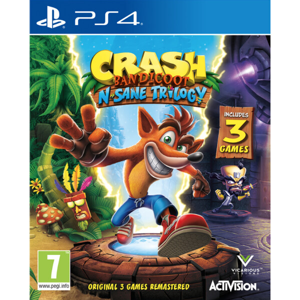 Levně Crash Bandicoot N.Sane Trilogy (PS4)