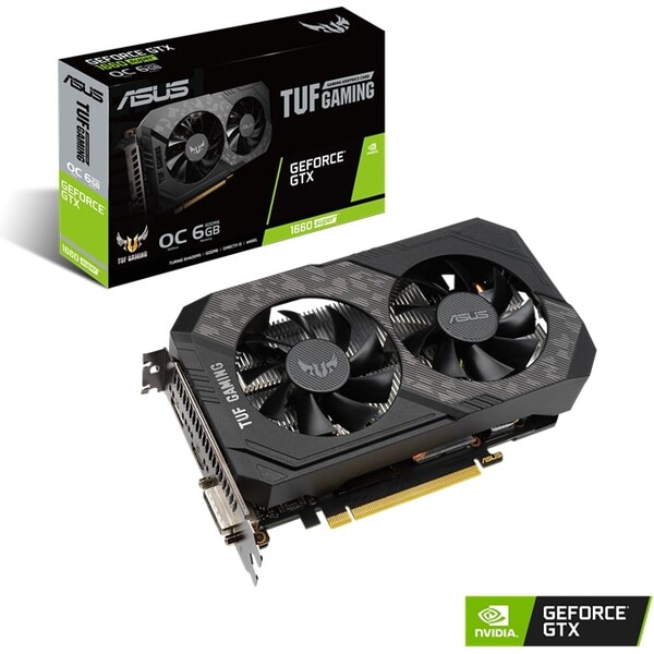 ASUS TUF Gaming NVIDIA GeForce GTX 1660 SUPER OC 6GB