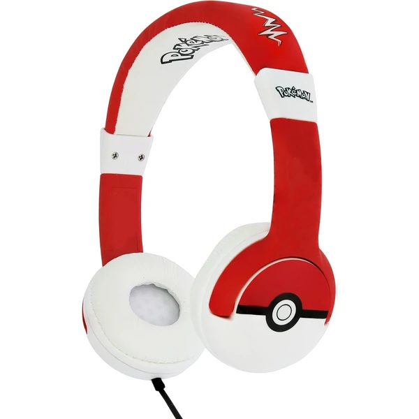 OTL dětská náhlavní sluchátka s motivem Pokémon červené - Sluchátka - Hlavní obrázek