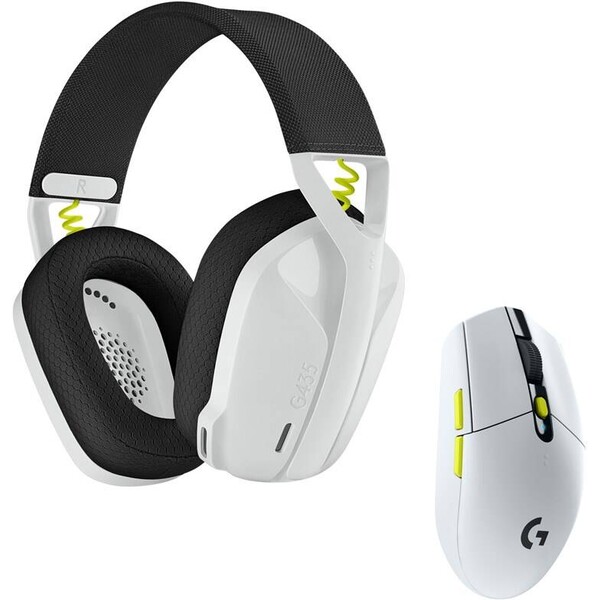 Logitech Wireless Gaming Combo G435 + G305 (981-001162) bílý