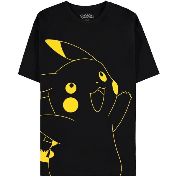 Levně Tričko Pokémon - Pikachu Outline S