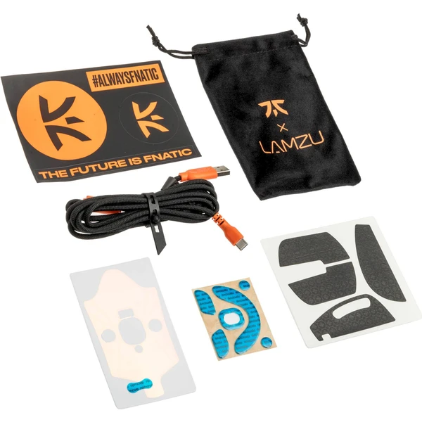 Fnatic x Lamzu Maya X 8K bezdrátová herní myš oranžová - Myši - Obrázek M00G000P01