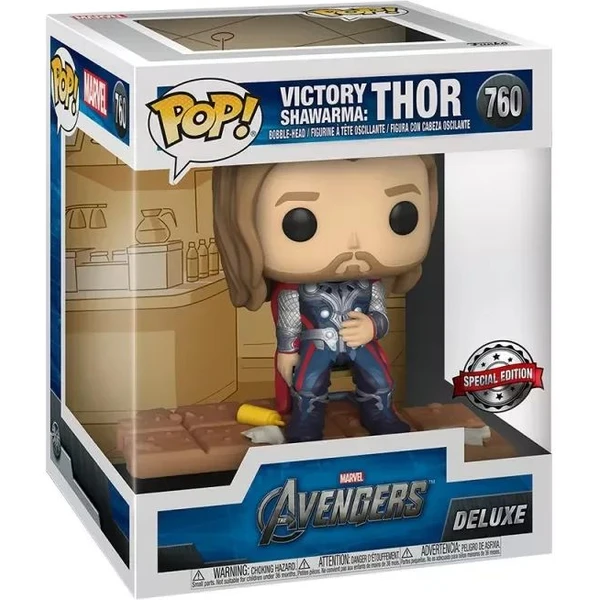 Funko POP! #760 Deluxe Marvel: Avengers - Thor w/Shawarma - Funko POP! - Obrázek M06D000P01