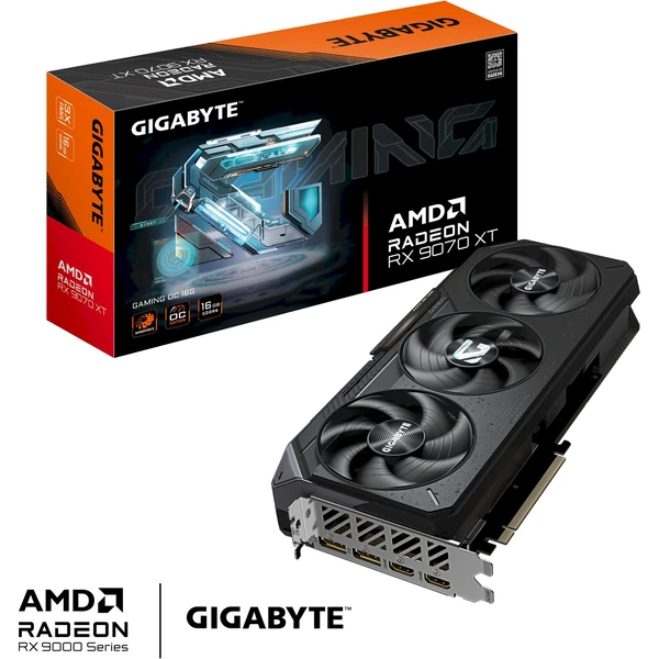 GIGABYTE Radeon RX 9070 XT GAMING OC 16G - Grafické karty - Obrázek M0LE000L01
