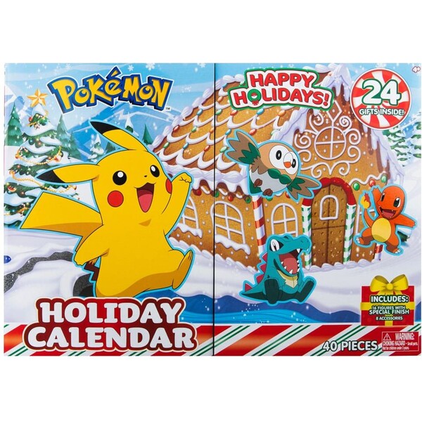 Levně Adventní kalendář Pokémon Battle Figures 2023