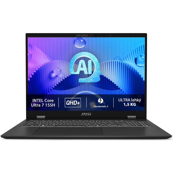 MSI Prestige 16 AI Studio (B1VGG-055CZ) černý - Notebooky - Hlavní obrázek
