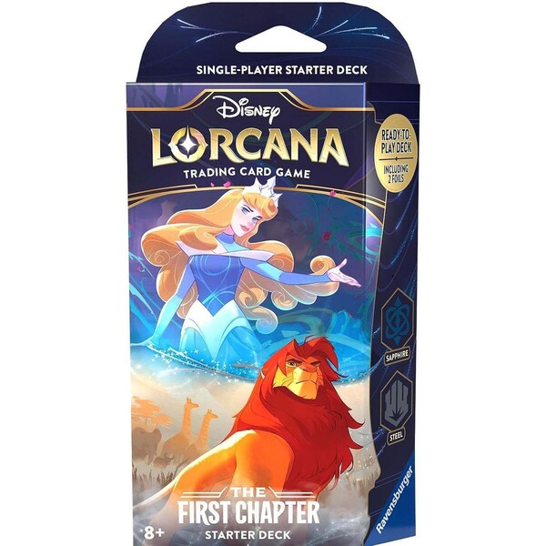 Levně Disney Lorcana: The First Chapter - Starter Deck Sapphire & Steel