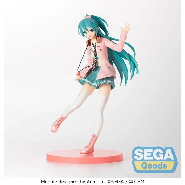 Soška Sega Hatsune Miku Project DIVA Arcade Ribbon Girl 24 cm - Sochy a sošky - Obrázek M2HD000K01