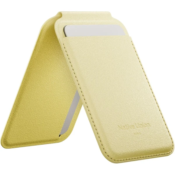 Native Union Active Wallet Stand MagSafe peněženka žlutá - Peněženky - Obrázek M31A000P01