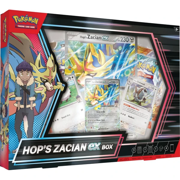 Pokémon TCG: Hop’s Zacian ex Box - Pokémon karty - Hlavní obrázek