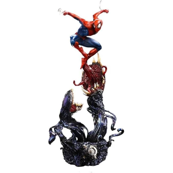Soška Iron Studios Art Scale 1/10 Deluxe Spider-man vs Villains - Spider-Man 37 cm - Sochy a sošky - Hlavní obrázek