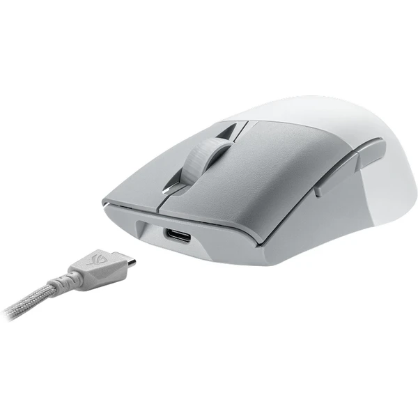 ASUS ROG KERIS Wireless Aimpoint herní myš bílá - Myši - Obrázek M477000701