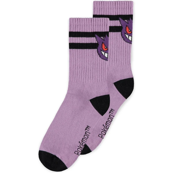 Ponožky dámské sportovní Pokémon - Pikachu & Gengar 35/38 (2 páry) - Ponožky - Obrázek M6QE000N01