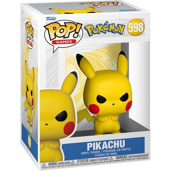 Funko POP! #598 Games: Pokémon - Grumpy Pikachu - Funko POP! - Obrázek M803700301